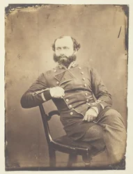 Sir Charles Ash Windham (1810-1970), general; fotografado na Crimeia