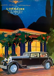 Cartaz, Lorraine, Société Générale Aeronáutica, 1928