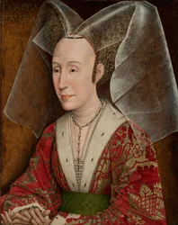 Retrato de Isabel de Portugal, c.1450 (óleo no painel)
