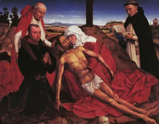 Pieta, por Rogier van der Weyden (1399-1464)