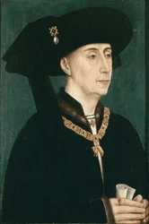 Retrato de Filipe, o Bom 1396-1467, depois de 1450