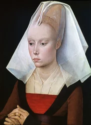 Retrato de uma senhora, 1460.