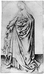 Esboço de um santo, 1913.