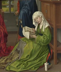 A Leitura de Madalena, antes de 1438 (óleo no painel)