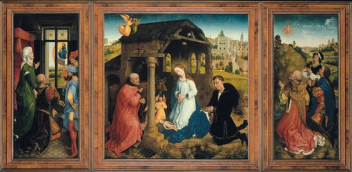 O altar de Middelburg, c. 1450