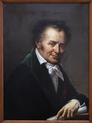 Retrato de Dominique Vivant Denon (1747-1825). Pintura de Roland Lefevre (1755-1830), óleo sobre tela