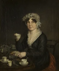 Retrato da Sra. Ellen Sharples, c.1814 (óleo sobre tela)
