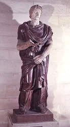 Prisioneiro Príncipe Bárbaro, da Villa Borghese, Roma (pórfiro)
