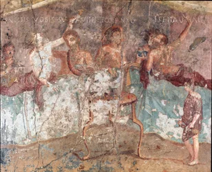 Um banquete (fresco