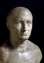 Busto de Scipio, o Africano (escultura de mármore)
