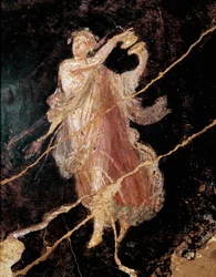 Dançarina com címbalos (fresco