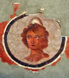 Cabeça de um jovem, cerca de 130-140 (fresco)