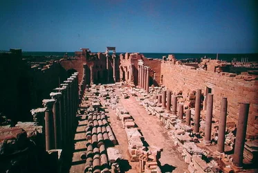 Leptis Magna, Labdah (calcário) (foto)