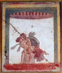 Amor e Psique (fresco, 60-80 d.C.)