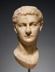 Cabeça-retrato de Calígula, c. 40 d.C.