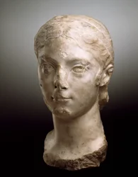 Retrato da cabeça de Plautilla, AD 203-05 (mármore)