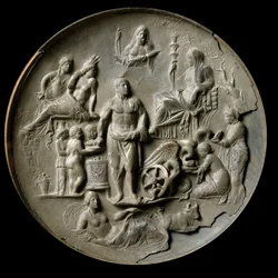 Patera de prata de Aquileia com uma alegoria de fertilidade