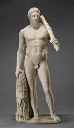 Estátua de Hércules, c.125 (mármore)