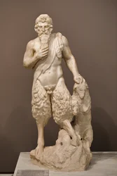 Estátua do deus Pã, século II