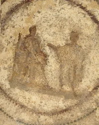 A Anunciação, finais do século II, Roma (fresco)