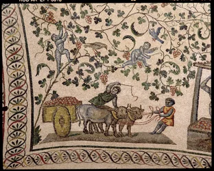 A Colheita da Uva (mosaico)