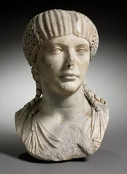 Retrato de Octávia, esposa de Nero