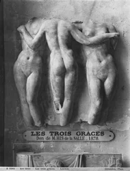 As Três Graças, cópia romana de um original grego helenístico do século II a.C.
