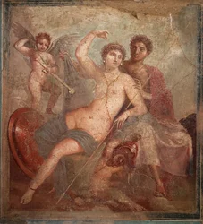 Marte e Vênus, 1º H. 1º século. DE ANÚNCIOS.