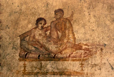 Fresco erótico da Casa dos Vettii, Pompeia (Lista do Património Mundial da UNESCO)