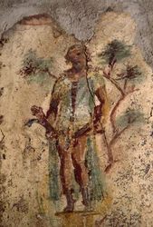 Fresco erótico do Lupanar, Pompeia (Lista do Património Mundial da UNESCO)