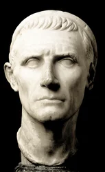 Cabeça de Antiochos III o Grande (223-187 AC), Rei de Seleucide - Escultura em mármore - Musee du Louvre, Paris - Cabeça de Antiochos III o Grande (223-187 AC), Rei de Seleucid - Escultura em mármore, réplica de um original do século III AC - Museu do Louv