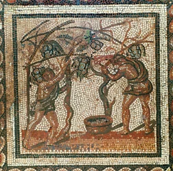 Colheita de uvas (mosaico)
