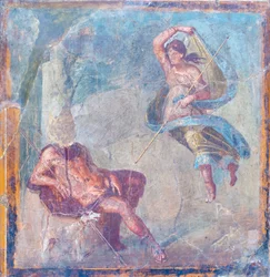 Selene e Endimião, 62-79 d.C., de Herculano (fresco)