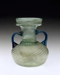 Frasco de sprinkler, AD 200-400 (vidro soprado)