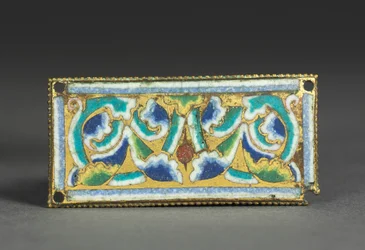 Placa de um santuário de relicário, c.1180-1190
