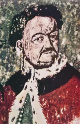 Retrato de Constantin Cantacuzeno (depois de um afresco no mosteiro de Hurez)