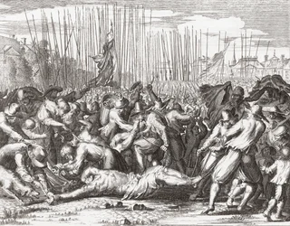 Assassinato dos irmãos De Witt. (imprimir)