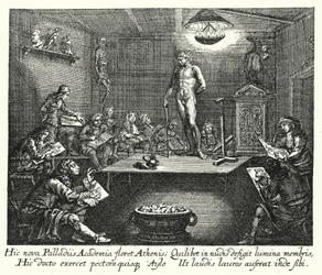 A Academia (gravura)