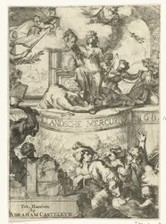 Página de título do Mercurius Hollandsche para o ano 168(5?)