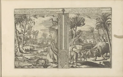 Dieren uit West-India West Indische Beesten / Animais das Índias Ocidentais (título no objeto) As Índias Orientais e Ocidentais e Outros Lugares (título da série)