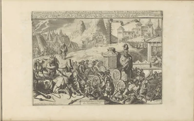Godsdienstige handelingen en ceremoniën no Indiën
Duyvel en afgoden dienst / Service Diabolique et Idolatres des Circassiens, etc (título sobre o objecto)
As Índias Oriental e Ocidental e outros lugares (título da série)