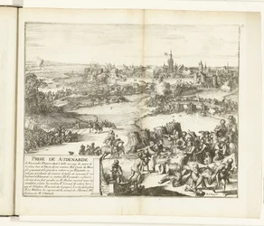 Tomando Oudenaarde, 1582 Prize de Audenarde (título no objeto) Guerres de Flandres (título da série)