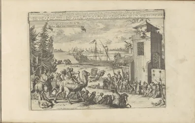 Slaven en gevangenen bij de Turken Turkse slavernij en gevangenis / Escravidão e Prisão entre os Turcos (título no objeto) As Índias Orientais e Ocidentais e Outros Lugares (título da série)