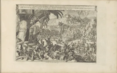 Spaanse wreedheden em West-Indië Spaensche Tyrannyen in de Westindies / Tirania dos Espanhóis nas Índias Ocidentais (título no objeto) As Índias Orientais e Ocidentais e Outros Lugares (título da série)