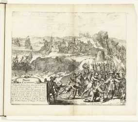 Verovering van Caudebec, 1592
Prise de Caudebec (título sobre o objecto)
Guerres de Flandres (título da série)