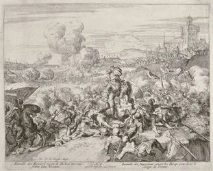 Ciclo de Impressão de Viena, O Exército do Imperador lutando com os turcos, 1683
