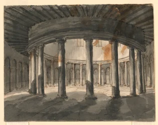 Cenário, Interior do Edifício Circular