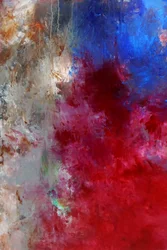 Vermelho Azul Energia Abstrata