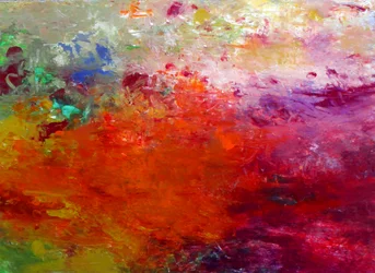 Abstrato vibrante e ardente