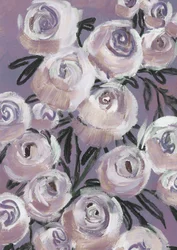Rosas Lavanda Suaves